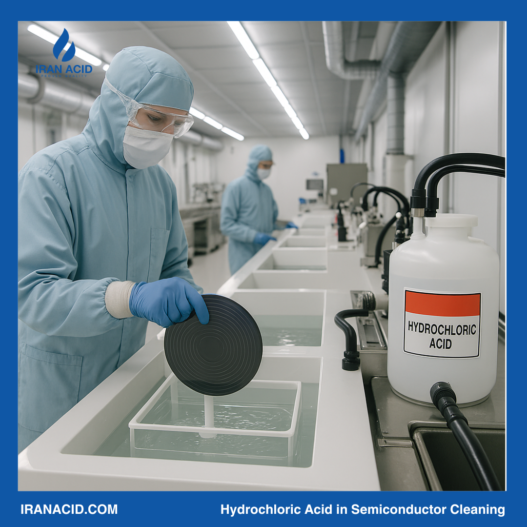 hydrochloric acid in semiconductor cleaning