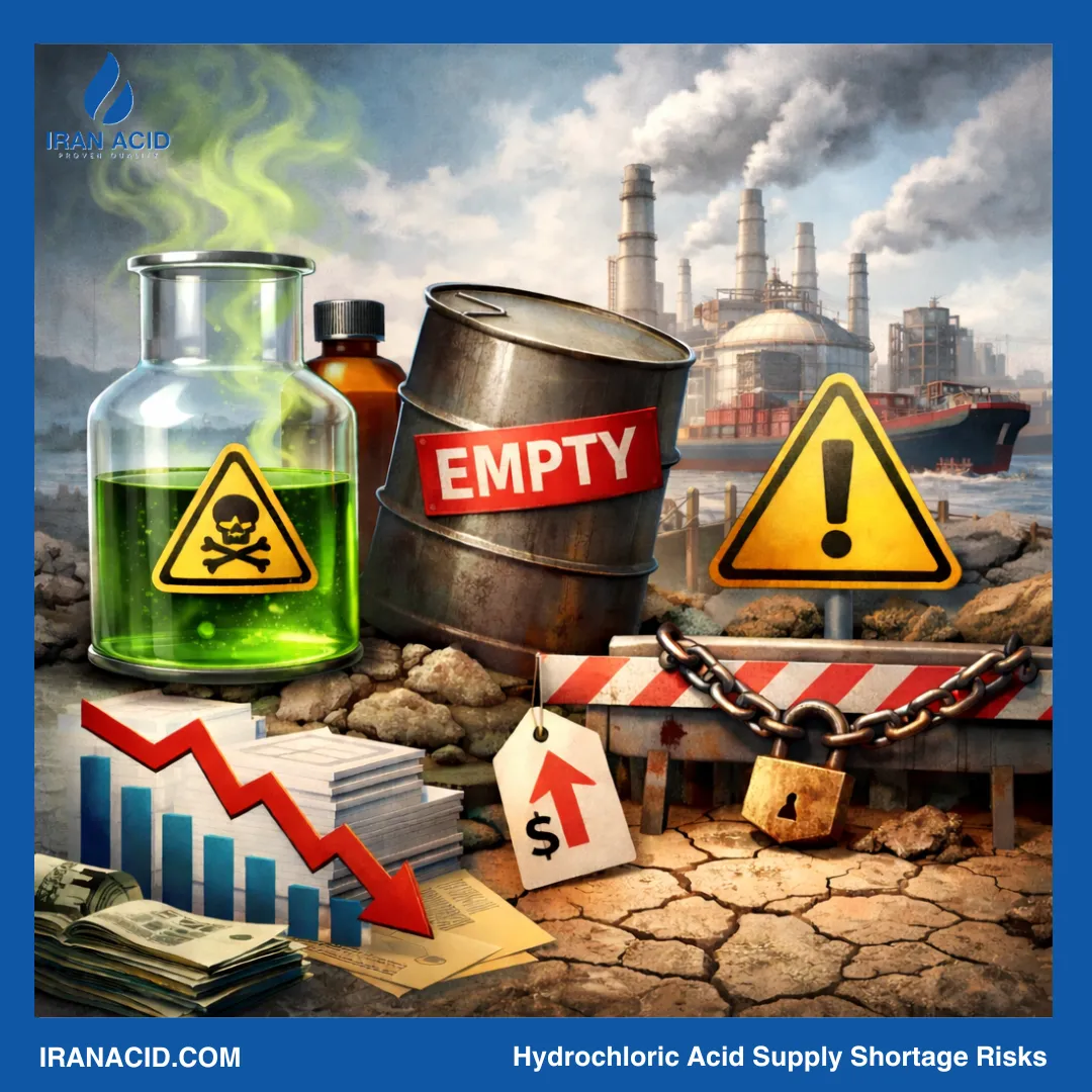 hydrochloric acid supply shortage