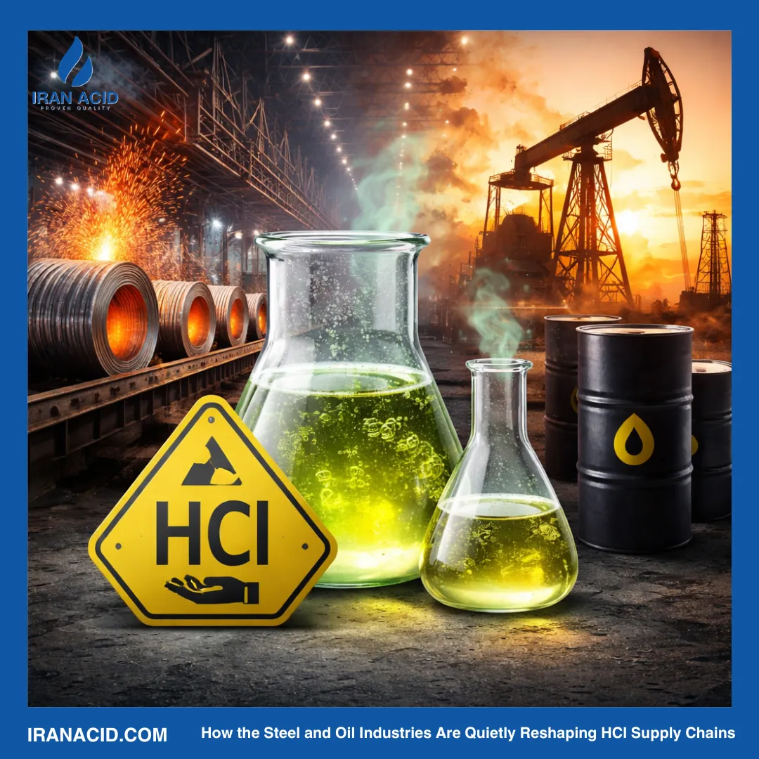 How the Steel and Oil Industries Are Quietly Reshaping HCl Supply Chains