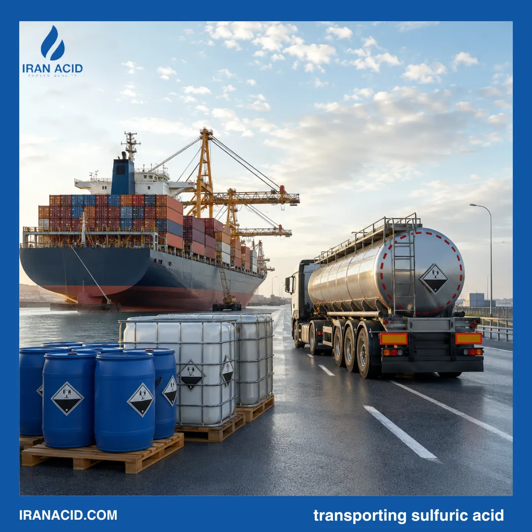 transporting sulfuric acid