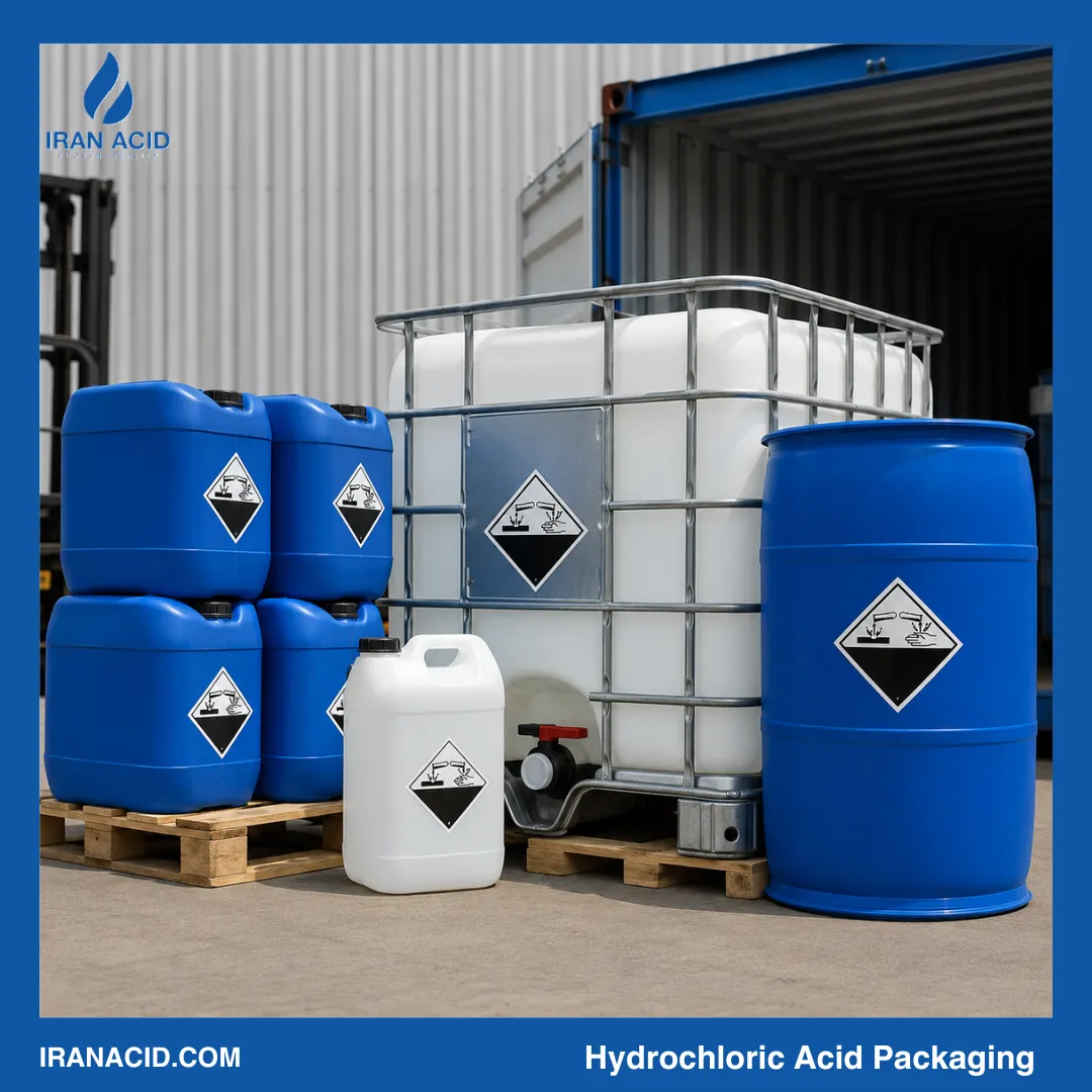 Hydrochloric Acid Packaging