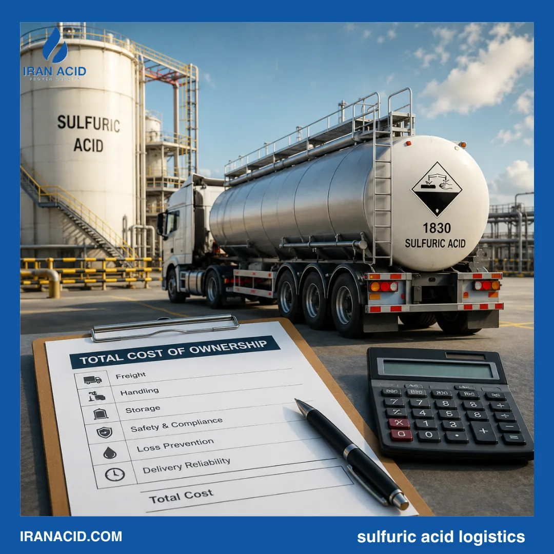 sulfuric acid logistics