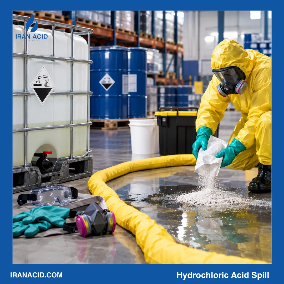 Hydrochloric Acid Spill