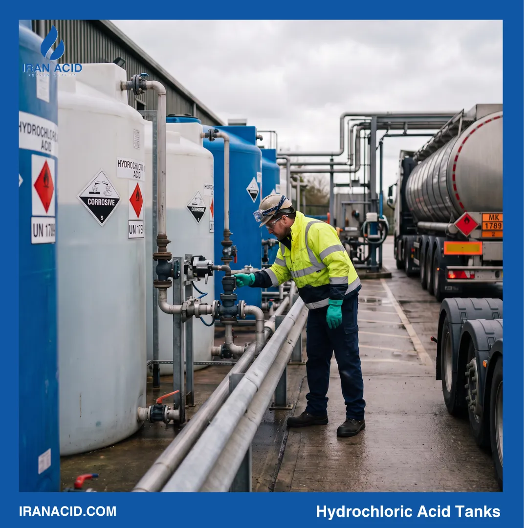 Hydrochloric Acid Tanks